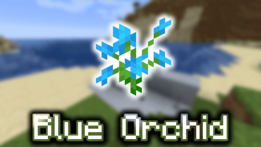Get Blue Orchid Minecraft