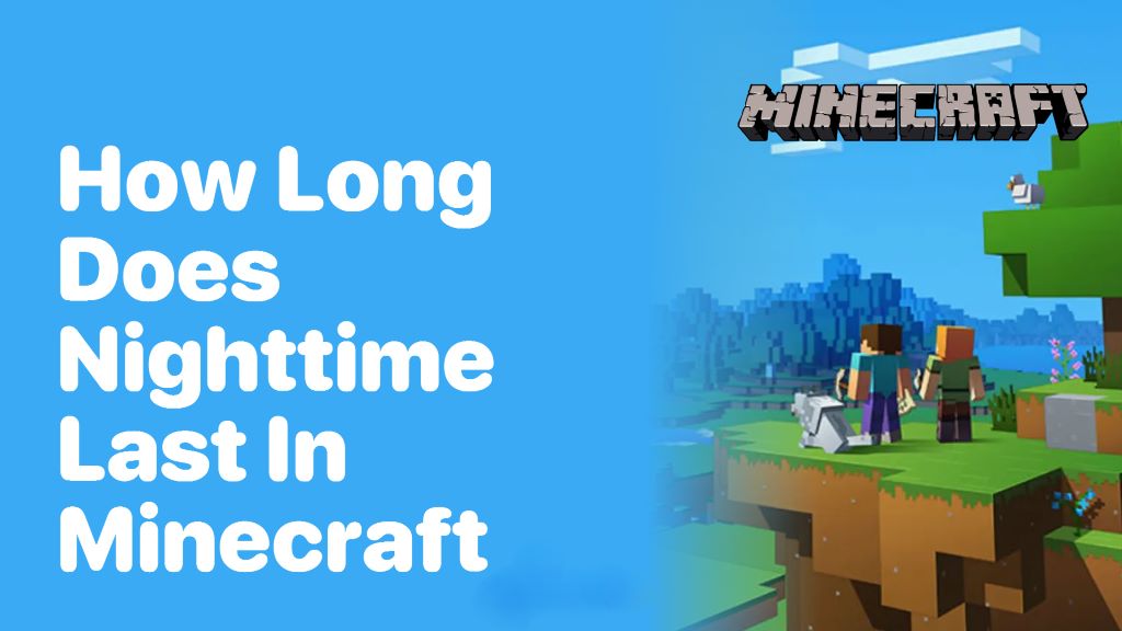 How do you set night duration in Minecraft?