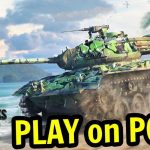 World of Tanks Blitz PC gameplay with tanks in action
