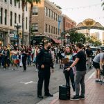 NPC character stuck during mission in San Diego inspired game city